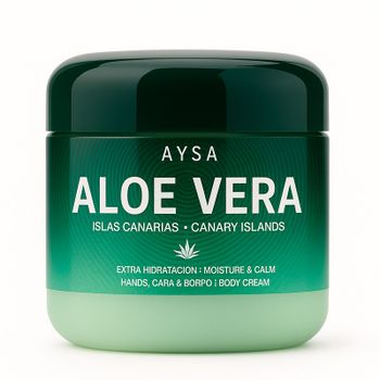 Aysa Cosmética Facial Aloe Vera Cream Crema manos, rostro y cuerpo