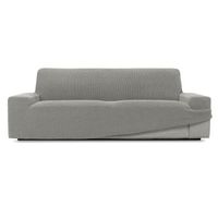 funda de sofa niagara poliester y algodon gris claro 4 plazas