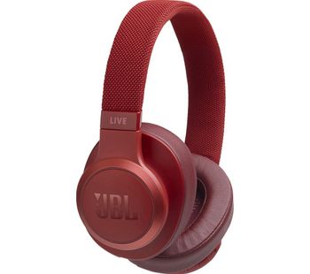 LIVE 550BT Wireless Bluetooth Earphones - Red, Red