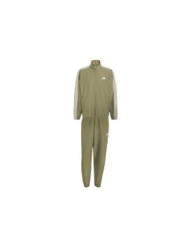 Chándal adidas M 3 Bandas Wv Ts Verde/Blanco