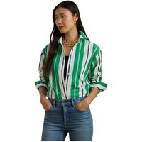ralph lauren camisa 200p03666001-green para mujer