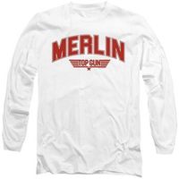 top gun camiseta manga larga merlin para mujer