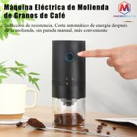 molinillo de cafe electrico portatil molinillo de nucleo de molienda de ceramica de espesor ajustable molinillo de cafe con bateria de larga duracion