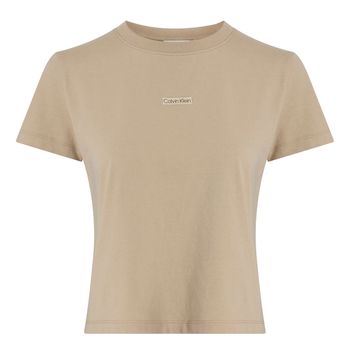 Calvin Klein Jeans. Camiseta baby fit con logo Blanca J20J225524-PF0
