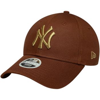 New-Era Gorra Wmns Metallic Logo 9FORTY New York Yankees Cap para mujer