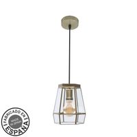 fabrilamp lampara de techo colgante guia cuero regx18x18cm
