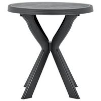 mesa bar  mesa de bistro  mesa de bistro gris antracita plastico o70 cm