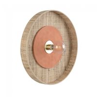aplique de pared portinatx 50 terracota