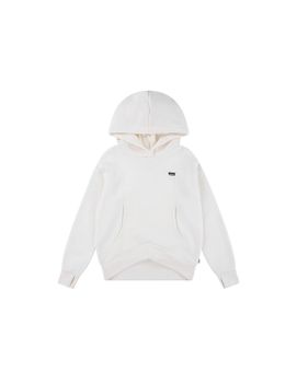 Sudadera Levis Batwing Patch Hoodie Niña Blanco