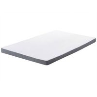 colchon de poliester blanco funda extraible con cremallera 90 x 200 cm piccolo
