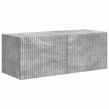 Mueble De Tv | Mueble De Salón | Gabinete De Tv Montado En La Pared Concreto 78,5 X 31 X 29,5 Cm