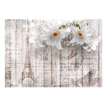 Papel Pintado 3d - Parisian Lilies (350x245 Cm)