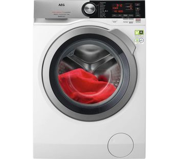AEG AutoDose 8000 Series L8FEC966CA WiFi-enabled 9 kg 1600 Spin Washing Machine - White, White