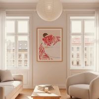 poster rosas 30x40 cm