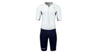 traje de triatlon huub anemoi 2 sub22 blanco   azul