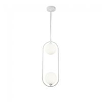 lampara de techo ring 2 luces