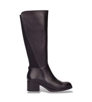 wonders para mujer g-6262 botas de piel isy negro 37 3 a 5cm cremallera casual