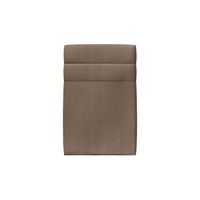 cabecero 90 cm lines - tela terciopelo topo grosor cm    zonas de confort