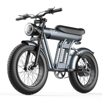 [Directiva de la UE] Bicicleta eléctrica YYG ZM21 Batería de 48V 20AH Motor de 1200W Velocidad máxima recomendada 25KM/H