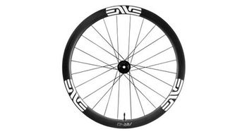 Rueda trasera enve ar40 700 mm   12x142 mm   center lock   adhesivo blanco