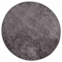 alfombra lavable gris o 200 cm vidaxl