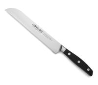 cuchillo panero acero inoxidable forjado nitrum 200 mm mango negro