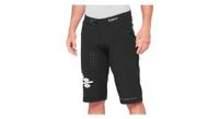 pantalon corto 100  r core x negro