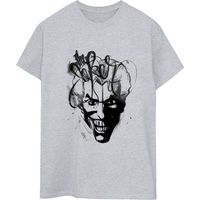 dessins animes camiseta manga larga bi53151 para mujer