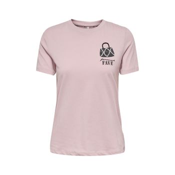 Only Camiseta Violeta 15343171-VIOLET ICE
