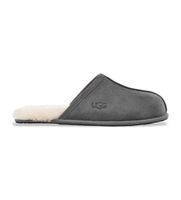 ugg para hombre 1101111 zapatillas de piel scuff gris 43 plano ante ninguno homewear