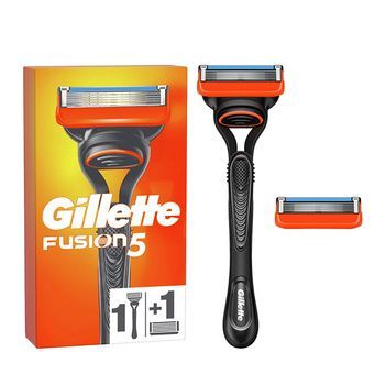 Gillette Fusion 5 Maquinilla De Afeitar Hombre Con 5 Hojas Antifricción (el Embalaje Puede Variar)
