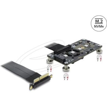 Adaptador PCIe 3.0 x4 a M.2 Key M Delock RGB con Lüfter