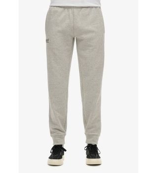 Superdry para hombre. M7011170A Pantalón Jogger con logotipo Essential gris (XXL), Casual, Algodón