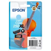 cartucho de tinta epson claria photo hd 250xl cian claro 10 ml