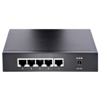 StarTech DS52000 Switch No Gestionado 5 Puertos Gigabit