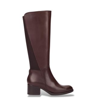 Wonders para mujer. G-6262 Botas de Piel Isy marrón (40), 3 a 5cm, Cremallera, Casual