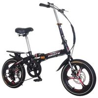 bicicleta plegable con ruedas de 20 cambio de 7 velocidades sillin y manillar regulables