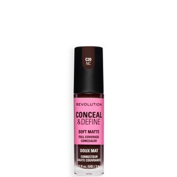 Revolution Conceal and Define Full Coverage Concealer (Various Shades) - C20NC