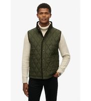 superdry para hombre m5012273a chaleco quilted estate verde xxl casual poliester