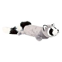 trixie plush raccoon with power squeaker - 46cm