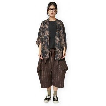 Wendy Trendy Chaqueta de punto Top 260071 - Brown para mujer