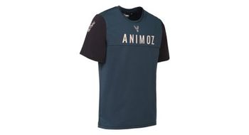 Maillot de manga corta animoz wild gris oscuro