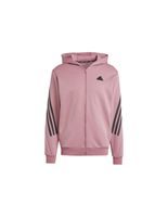 chaqueta adidas future icons 3 bandas full-zip hoodie hombre rosa