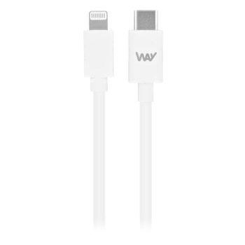 Cable TnB WCBL01 USB-C a Lightning 1 m Blanco