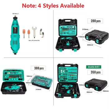 Mini Herramienta Rotatoria, Taladro Eléctrico 220V/110V, Accesorios para Amoladora Manual, para Grabado y Corte con Dremel