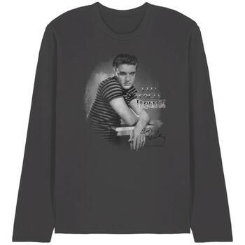 Elvis Presley Camiseta manga larga Trouble para mujer