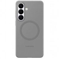 funda para movil samsung ef-es947cjegww silicona magnetica gris antihuellas para galaxy s26 plus
