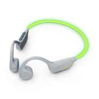 auriculares energy sistem vibewave inalambricos bluetooth 54 para deportes con microfono y resistencia ipx5 verde y gris
