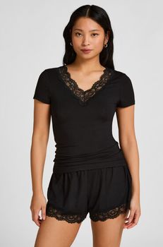 Hunkemöller Conjunto Pijama Nana Negro