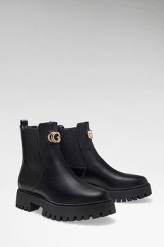Botas De Cuero Sintético Fida